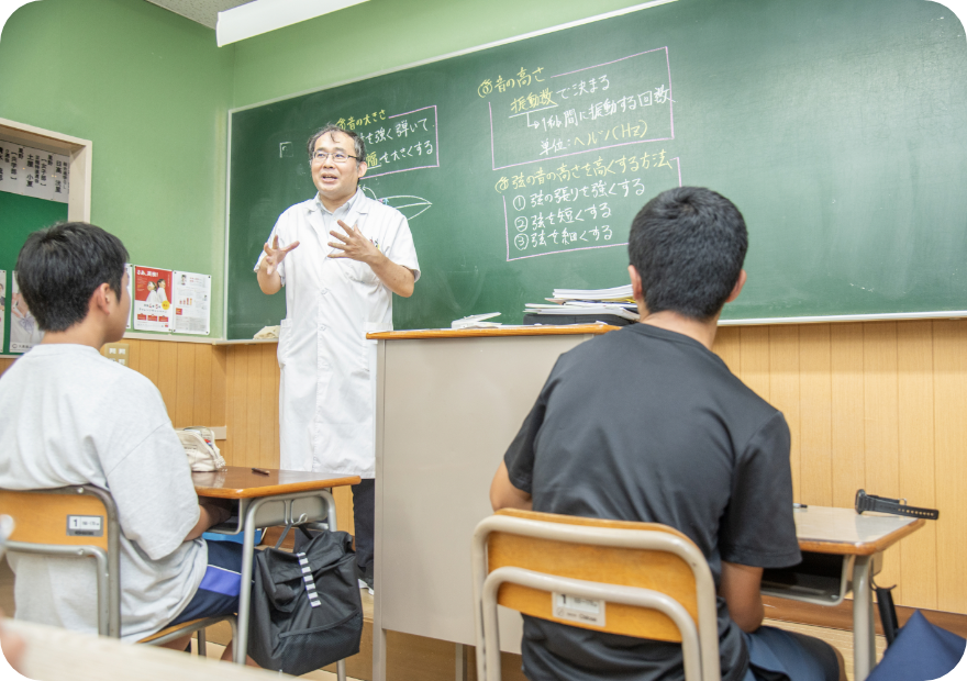 県内トップ校出身の講師による指導